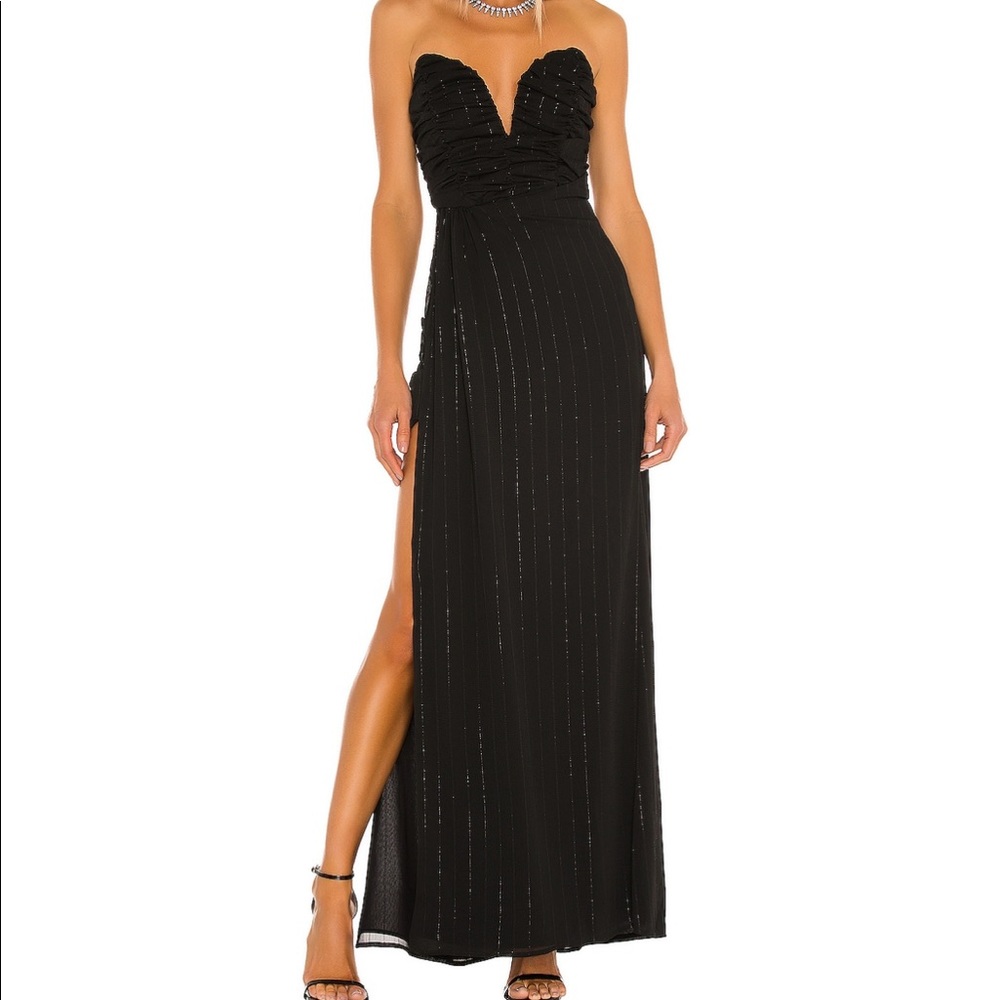 NBD formal maxi dress “Portia gown” from Revolve. SOLD OUT style